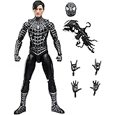 Marvel Legends Series Spider-Man, Spider-Man 3 Collectibles with 15.5 cm Action Figure Symbiote Accessories