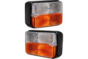‎BAJATO Bajato Traktor Blinker Vorne Massey Ferguson Deutz Fahr Anderes Lampen Licht Set (Links Rechts) Mit Glühlampe 11001502