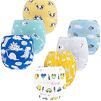 JackLoveBriefs Baby Kleinkind Töpfchen Trainingshose (3-6Jahre，7Stück)