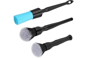Ultra- Soft Car Detailing Brush Set, Auto Detail Brush Ki... - 15 ريال