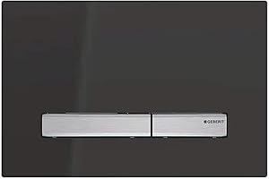 Geberit 115788DW2 Sigma 50 - Pulsador para cisterna (2 cantidades de cisterna, para cisterna UP)