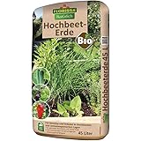 Florissa Natürlich 58605 Bio Hochbeeterde (45 l) | mit hervorragender Wasserspeicherfähigkeit, Braun