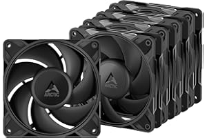 ARCTIC P12 Pro PST LN - 5-pack - Lågt brummande premiumfläkt, 120 mm PWM-fläkt med Y-kabeldelare, 450-2000 rpm, 0 rpm <5% PWM