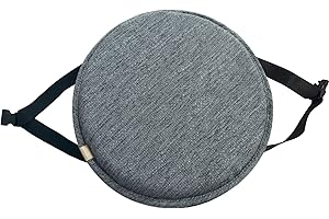 EN AyuL Round Chair Cushion Seat Pad Cushions,Anti-slip Buckle Dining Chair Pads Soft Seat Cushion for Stool/Garden/Indoors/Outdoors/Home (1pc-45 * 45cm,C)