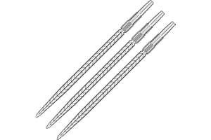 TARGET Darts Swiss Point Dart Points, RVE (3 packs de pointes) 26MM/30MM/35MM/40MM - Gold/Silver/Black | Changer les pointes de fléchettes, les pointes Swiss Storm, les professionnels Dart Accessories