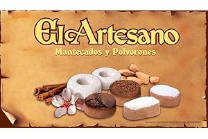 El Artesano Selezione di Mantecados e Polvorones 600 g. Scopri la deliziosa tradizione natalizia con questa selezione di dolci tipici spagnoli.