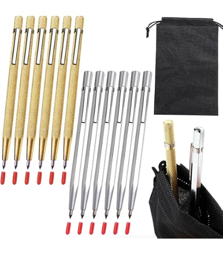 Zonon 8-Piece Double Head Tungsten Carbide Scriber Engraving Pen - For Glass, Metal, Ceramics & Wood - View #4