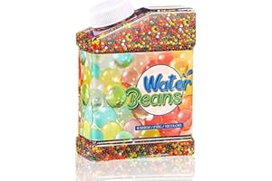 50000 Wasserperlen Stücke Wasserperlen für Pflanzen CHIMOO Perlas de Agua, 50.000 Cuentas de Cristal de Agua Coloridas Bolas