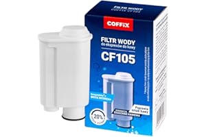 COFFIX Filtr wody do ekspresów do kawy Saeco, Philips - Zamiennik Intenza+ - Wkład filtrujący chroniący przed kamieniem