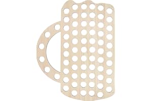 SAFE 36989 Raccoglitore Capsule Birra a Muro | Quadro Decorativo Forma Boccale | per 70 Capsule Kronkorken | Idea Regalo Uomo & Collezionista | 39,5 × 49,5 cm in Legno