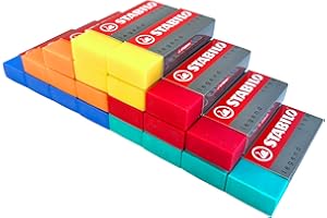 ‎STABILO STABILO - Radierer - legend - 20er Pack - mit 5 verschiedenen Farben