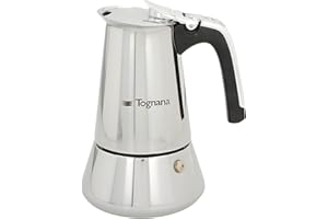 Tognana Riflex Caffettiera Moka Acciaio inossidabile, 2 Tazze