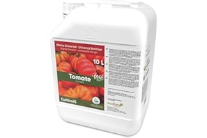 CULTIVERS Concime Liquido Biologico per Pomodori 10L. Fertilizzante Organico E Naturale al 100%, Aumenta Il Sapore E La Crescita. Aumentare La qualità E La Raccolta della Frutta