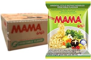 MAMA - Instant Pasta Vegetables, Pack of 30 (30 x 60 g)