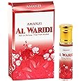 AMANZI Royal Rose (Al Waridi) Attar | 6ml Pack of 3 | Pure Ittar Roll-On Perfume for Men & Women | Long-Lasting Alcohol-Free Fragrance Oil with Rose, Musk & Woody Notes