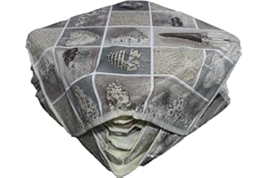 Russo Tessuti 6 Cuscini Sedie Coprisedia Imbottiti Cuore Allungato con Alette Vari Colori-Beige