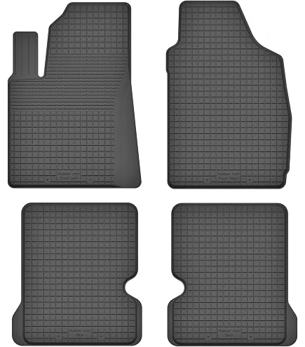 Wielganizator Tappetini Anteriori In Velluto Per Fiat Panda II  2002 2010 Hatchback Neri Set 2 Pz Con Fissaggi  S2 532870215