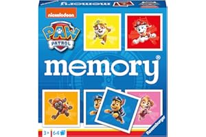 Ravensburger - Grand Memory® Pat'Patrouille - Jeu Éducatif de Mémoire - Observation et Association - dès 3 Ans - 20887 - Version Française