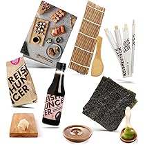 Kit Sushi Reishunger - Set Per Preparare Maki, Nigiri E Inside-Out Roll A Casa