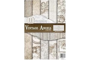 ITD Collection Rice Paper, Vintage Angels, 29,7 x 21 cm
