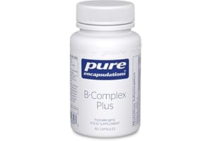 Pure Encapsulations - Vitamin B-Complex Plus - Balanced B Vitamin Formula with Active Folate - 60 Capsules