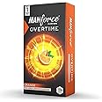 Manforce 3 in 1 Condoms (Ribbed, Contour, Dotted), Overtime Orange Flavoured- 10 Pieces