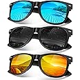 Sunier Occhiali da Sole da Uomo Donna Polarizzati Classici Anni 80 Guida 100% UV400 Protezione