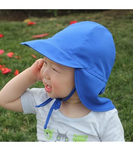 Cappello Da Sole Reversibile Bambino Mio - UPF40+ Con Protezione Collo, Per Baby E Toddler