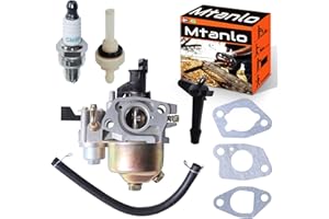 Mtanlo Carburateur GX160 pour Honda GX160 GX168F GX200 5.5HP 6.5HP Moteur 16100-ZH8-W61, Carburateur Motoculteur, Carburateur Moteur Remplacer kit Bougie Dallumage Filtre à Essence