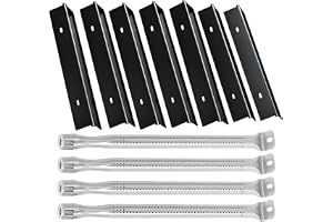 Nordic Bbq Store Grillreservdelar till NAPOLEON P500RSIBPSS-3 Prestige 500 4-brännare flytande propan infraröd gasgrill, brynplattor och grillbrännarset för NAPOLEON P500RSIBPK-3 Prestige 500