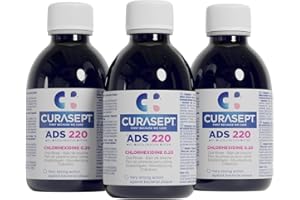 Curasept Mouthwash 0.2% 200ml - Pack of 3