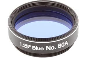 Explore Scientific Filter 1.25 Inch Blue No. 80A for Telescopes 0310264