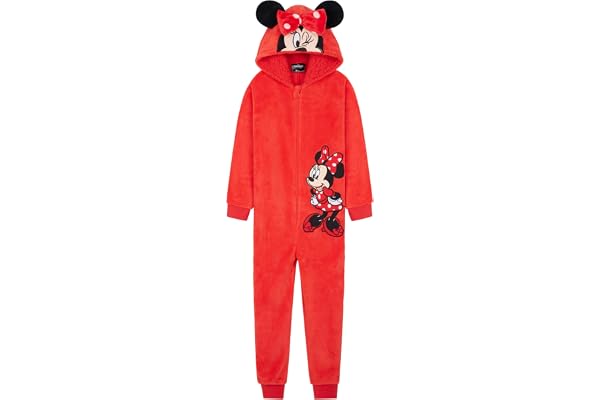 Disney Stitch Combinaison Pyjama Fille, Grenouillère Polaire Onesie 2-15 Ans