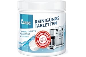 CUNEA Pastiglie pulenti per macchina del caffè 50x del peso di 2.0g