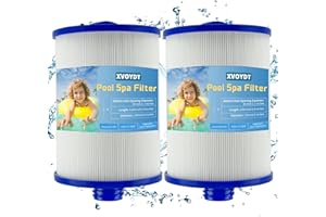 XVOYDT Lot de 2 filtres pour Spa,Remplacement pour Les filtres Unicel 6CH-940,pour PWW50P3,FC-0359, Waterways 817-0050,Filtre à Eau Compatible.