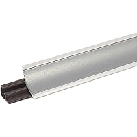 DQ-PP MUSTER WINKELLEISTE | Aluminium matt | 23 x 23mm | PVC | Küchenleiste Arbeitsplatte Abschlussleiste Leiste Küche…