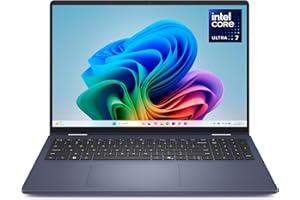 Dell s Laptop 16 2.5K Touchscreen Display, Intel Core Ultra 7-256V, 16 GB LPDDR5X RAM, 1 TB SSD, Intel Arc Graphics, Windows 11 Home - Indigo