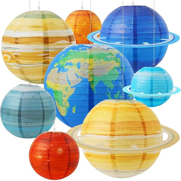 Amazoncom Solar System Party Decorations PRATYUS Outer Space Birthday