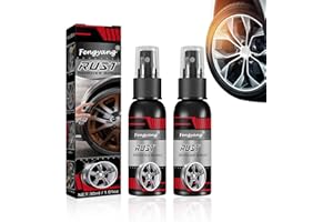 Fengyang 2Pcs Antiruggine per Metallo, Antiruggine per Auto, Spray Antiruggine per Auto, Convertitore di Ruggine Multifunzionale per Metallo, per Rimuovere Le Particelle di Ferro nella Vernice di Auto