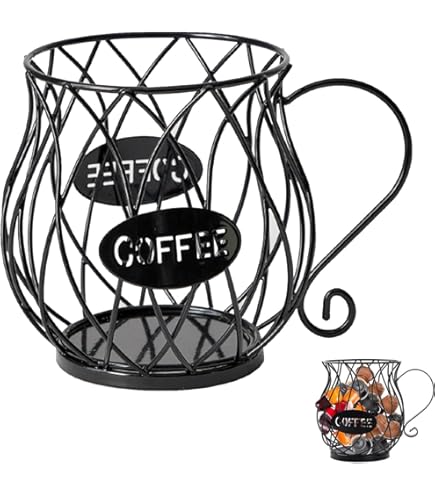 Porta Cialde Caffè In Legno E Metallo - Contenitore Con Coperchio Nero - Foto 7