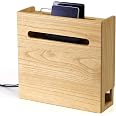 KIRIGEN Wireless Router Storage Box - Multi-Layer Organizer Shelf for ...