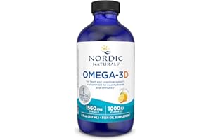 Nordic Naturals 1560 mg Oméga 3 Huile de Poisson Citron