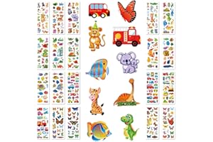 SUN AWESOME 20 Hojas tatuajes temporales para niños tatoos tatuaje tatoo tattoo tattoos infantiles 1