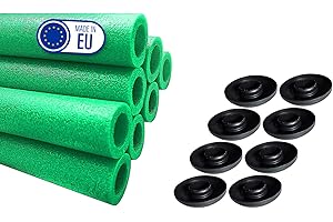 Clever Leon Mousse De Protection pour Trampoline pour 8 Poteaux De Trampoline Accessoires De Rechange 180 cm