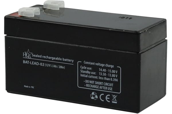ACCU AU PLOMB 12 Volts 1.3 Ah 97x43x52mm