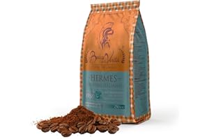 BOCCA DELLA VERITA® Caffe Macinato Sacco da 250g Aroma HERMES Ristretto Caffe Arabica e Robusta 100% Made in Italy Caffè Espresso Tostato Naturalmente e Artigianalmente, Rainforest e UTZ