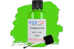 MYLDAN AUTO DESIGN KAWASAKI 777 VERNICE PER RITOCCHI KIT 30ML VERDE LIME MOTOCICLETTA