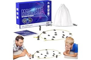 YIJIUBA Magnetisches Schachspiel, Magnet Schach Magnetsteine Spiel Tisch Magnet Schach Tischspiele Spiel Magnetschach Reisen Schach Magnetspiele Magnetsteine Schach Magnetic Chess (Classic Magnetic Chess)