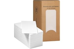 MORGIANA 50PCS Linen Feel Napkins Disposable 43 * 30cm Serviettes White Cloth-Like Guest Towel Eco Airlaid Thick Luxury Napkins for Wedding Party Birthday Dinner Christmas Bathroom
