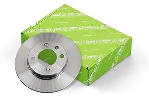 VALEO - Disques de frein huilés - 186695 - Boîte de 2 disques ventilés - Essieu avant - Qualité et design similaires à l'OE - Valeo, expert en freinage depuis 1923